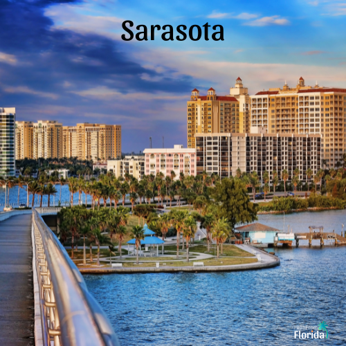 Sarasota View of Sarasota from the Ringling Bridge