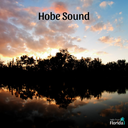 Hobe Sound Sunset from the Intracoastal Waterway in Hobe Sound