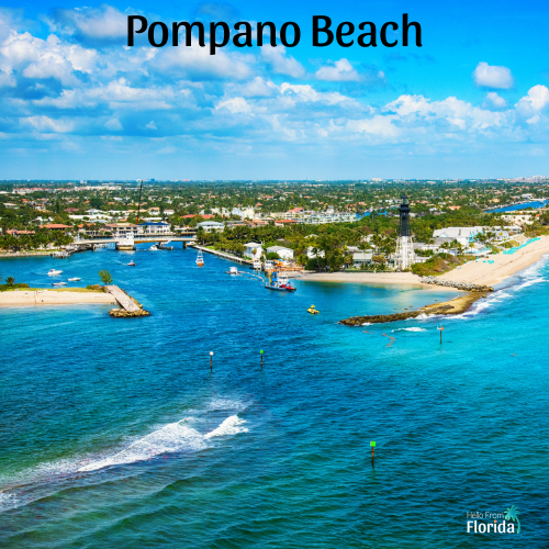 The Hillsboro Inlet in Pompano Beach