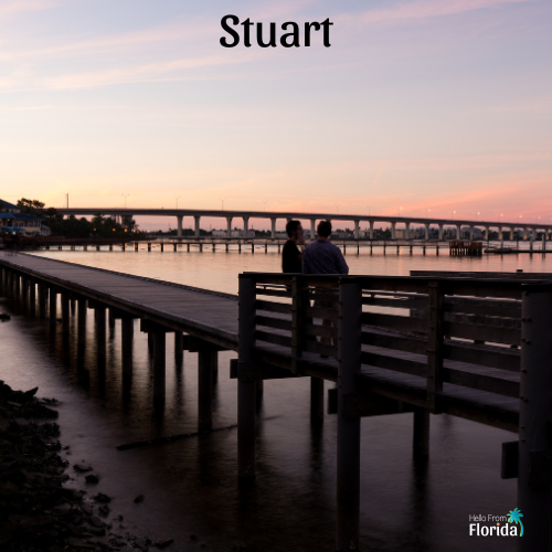 Sunset in Stuart, Florida