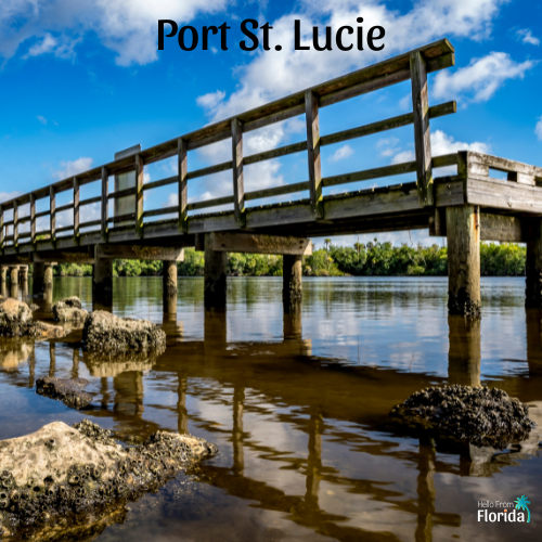 Port St. Lucie River Park Marina in Pork St. Lucie, Florida