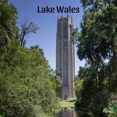 The Singing Tower in Bok Tower Gardens in Lake Wales, Florida